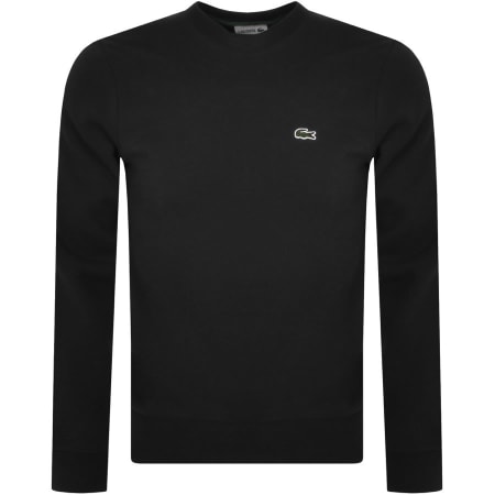 メンズウェア CLUBHAUS x Lacoste Crew Sweat Black M Lacoste Crew Neck Sweatshirt Black | Mainline Menswear ca